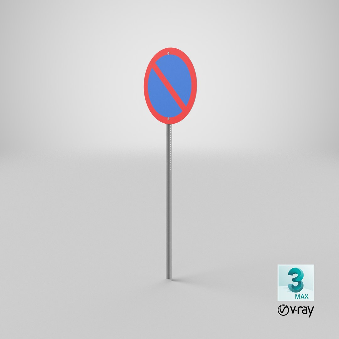 3D Model Traffic Sign 07 - TurboSquid 2063800
