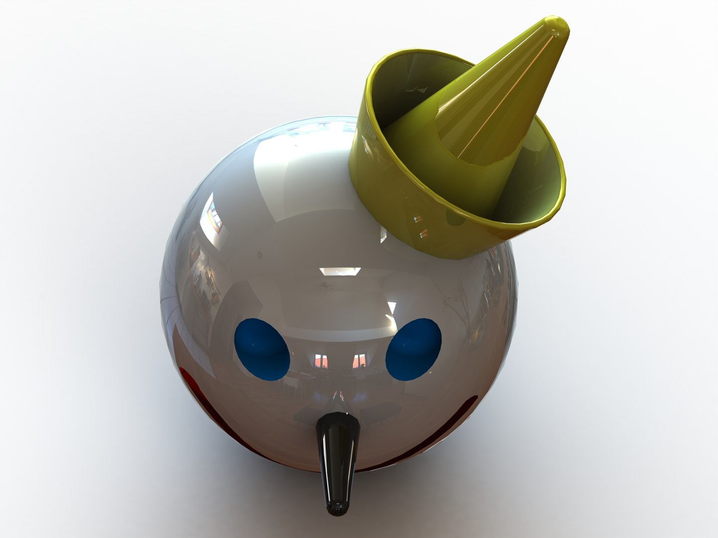 Jack In The Box Head 3D Model - TurboSquid 2162822