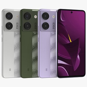 3D model Xiaomi Poco M7 Pro