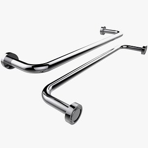 3d model towel holder