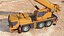 Guindaste compacto Liebherr com parede de concreto armado