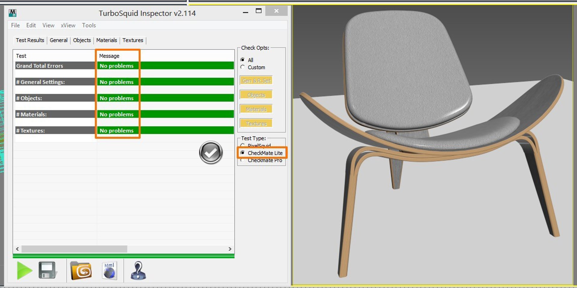 Shell Chair Wegner Ch07 3D Model - TurboSquid 1167815