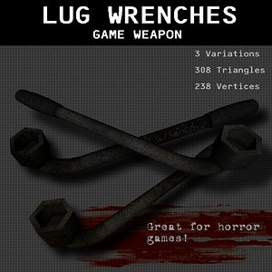 lug wrenches horror 3ds free