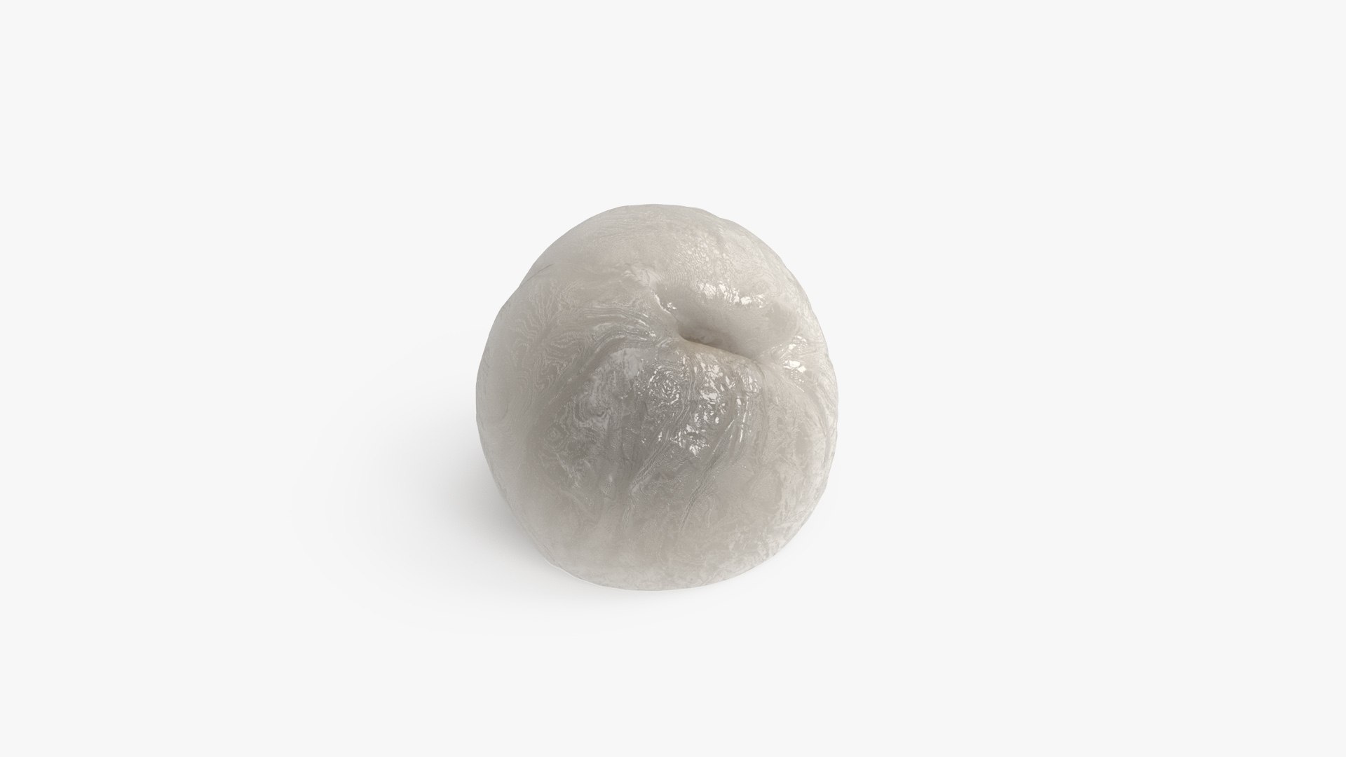 Peeled Longan 3D model preview