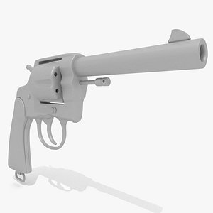 gun antique 3D model