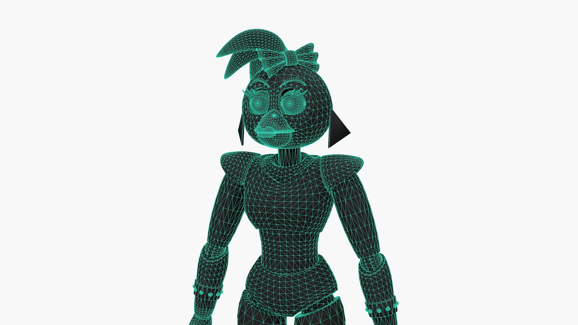 3D Model FNAF Chica - TurboSquid 2363231
