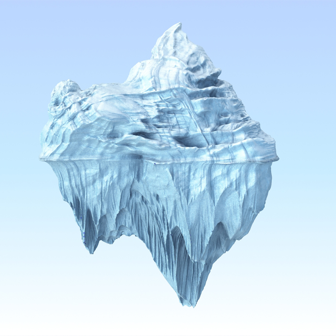 游戏部件 雪地 冰锥 冰柱 极地 冰川 冰雪 雪石 冰块南极-cg模型免费下载-CG99