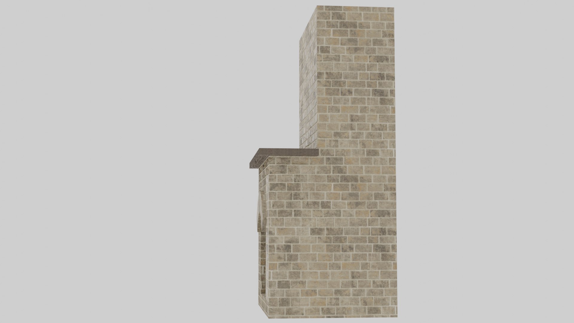 Brick Fireplace 3D - TurboSquid 1493174