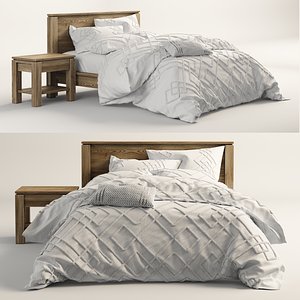 walker natural bed 3D model