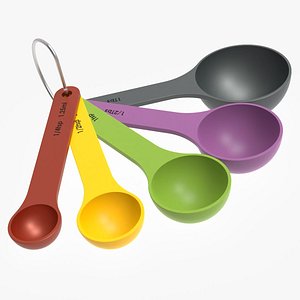 3D Measuring Spoons