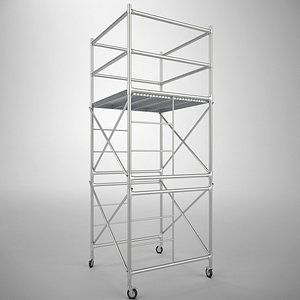 scaffold tower 3d max