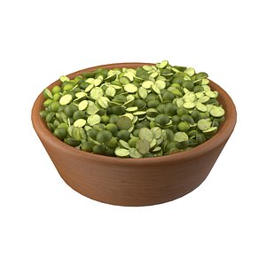 Split pea bowl model
