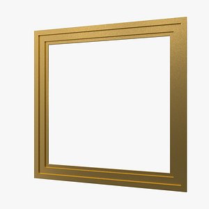 3D Smooth Cornice Kt661 3D model