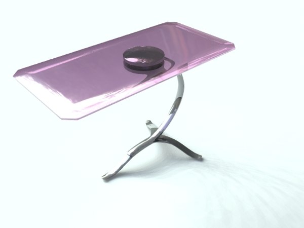 glass table 3d model