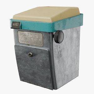 Ticket Machine 01 a 3D model
