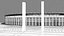 3D Olympiastadion Stadium Olympia Park Berlin