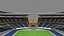 3D Olympiastadion Stadium Olympia Park Berlin