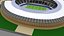 3D Olympiastadion Stadium Olympia Park Berlin