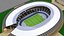 3D Olympiastadion Stadium Olympia Park Berlin