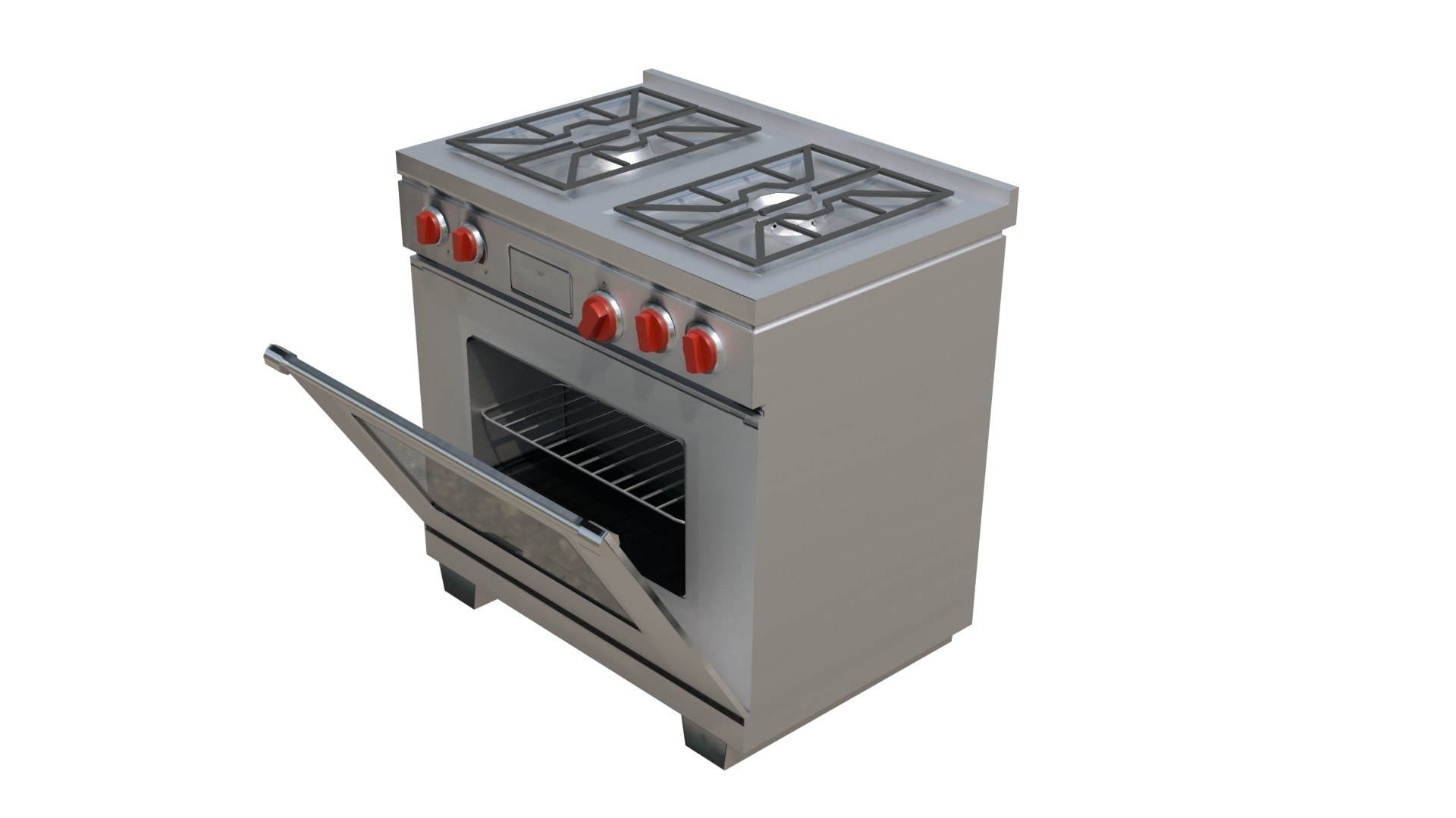 Kitchen Stove 3D Model - TurboSquid 1686199