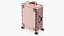 3D Professional Makeup Artist Trolley Closed Pink