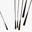 Azzardo stylo black ceiling light