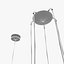 Azzardo stylo black ceiling light