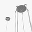 Azzardo stylo black ceiling light