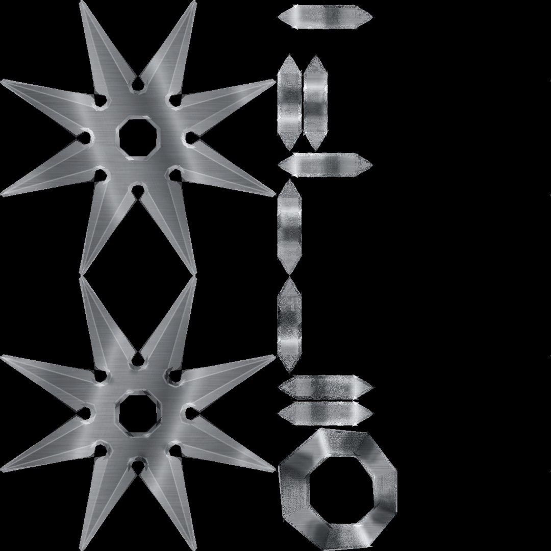 Melee Weapons pack 2 3D model https://p.turbosquid.com/ts-thumb/oX/3q8BnD/ZL/shuriken_eightpointed/png/1754005421/1920x1080/fit_q87/fdf950010e3cf547e6e2c3c5766d66fb86f49817/shuriken_eightpointed.jpg