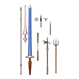 DnD Monk Weapons pack 2
