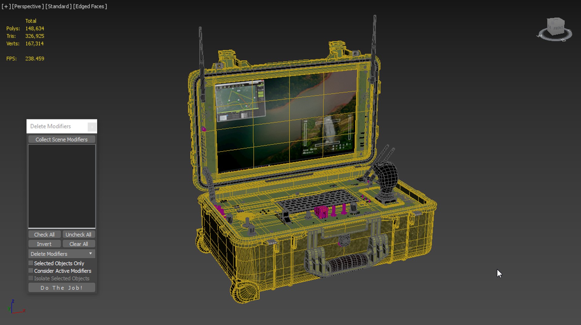 3D UAV Ground Control Station DESERT ROTOR Model - TurboSquid 2155757