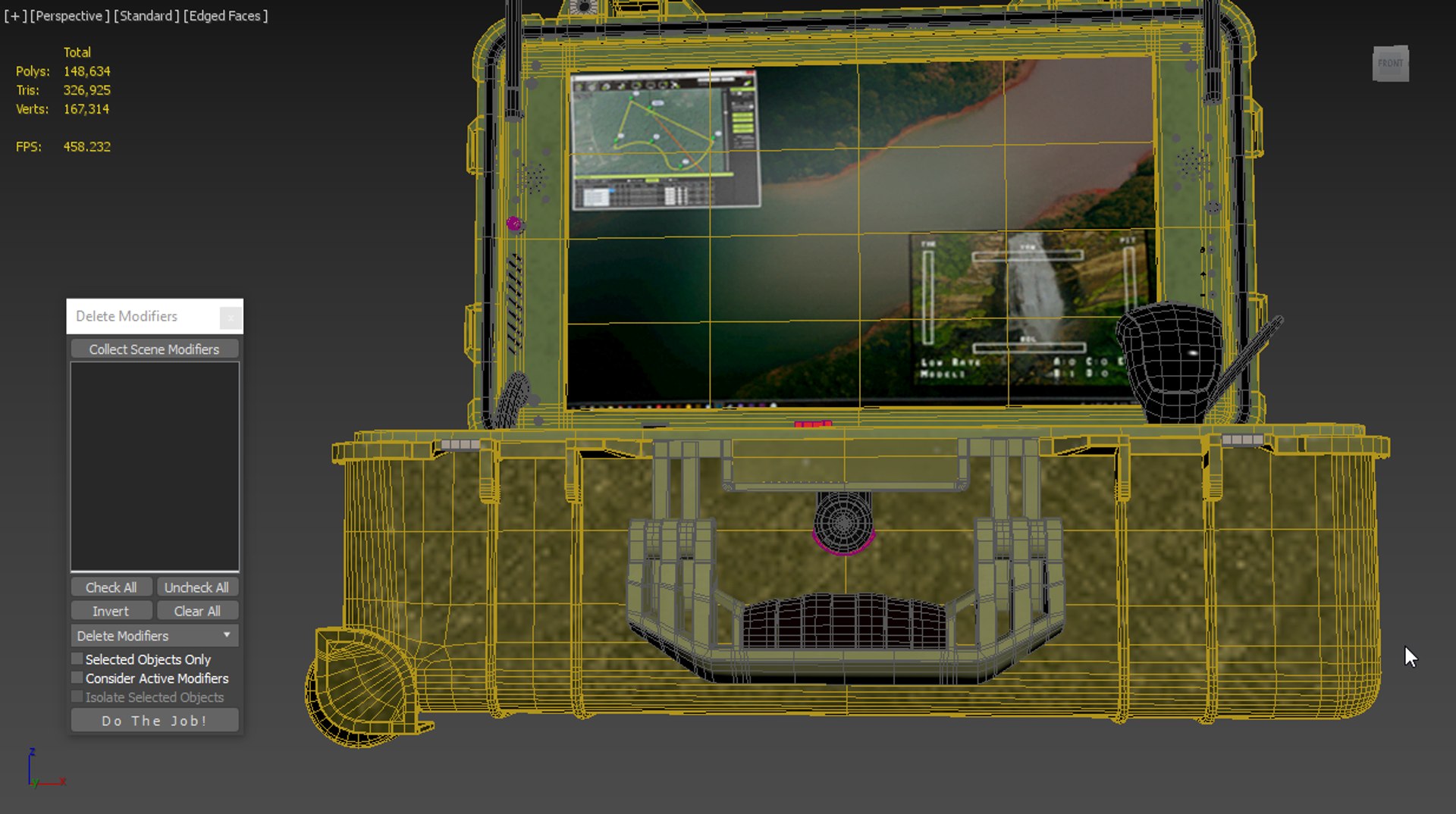 3D UAV Ground Control Station DESERT ROTOR Model - TurboSquid 2155757