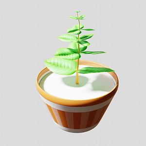 Leaf Modeling and Geometry Node Shading 3D