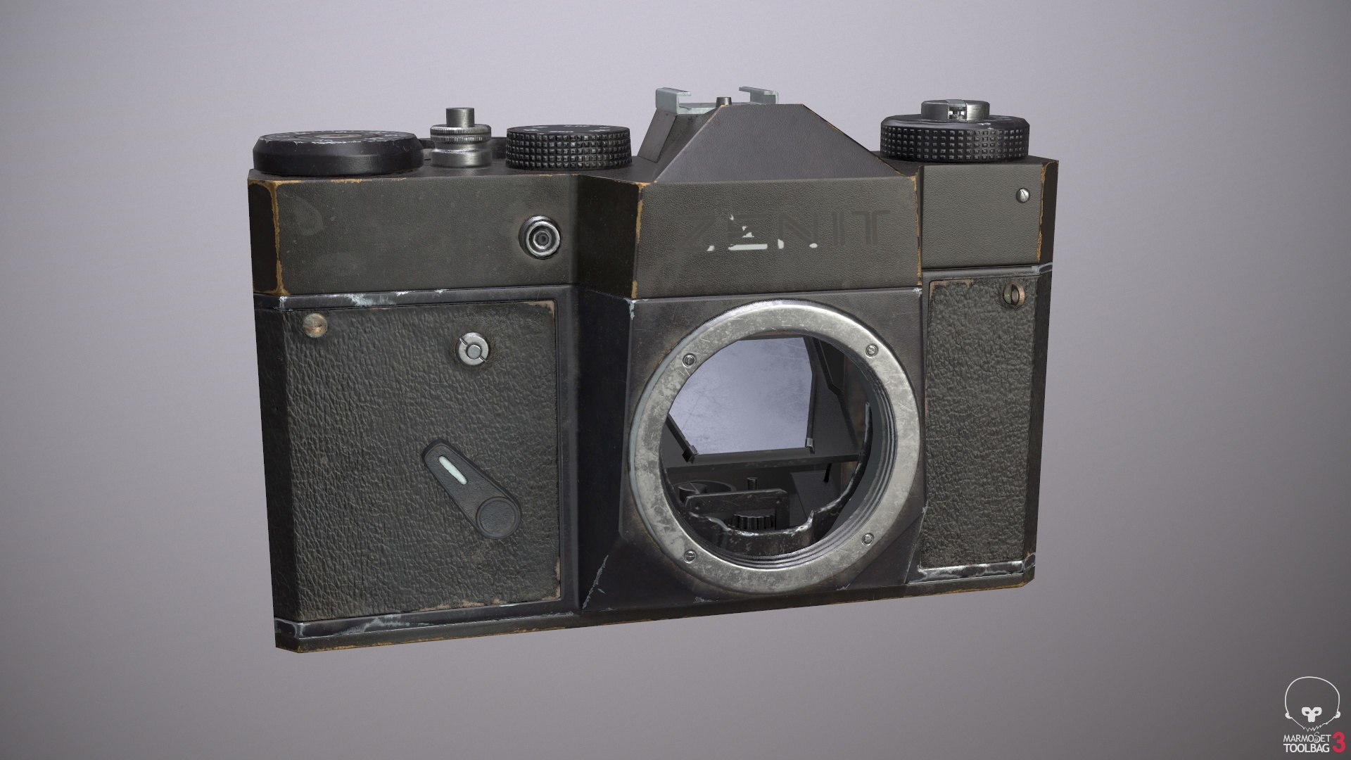 3D Model Zenit Old Camera - TurboSquid 1909101