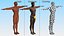 3D afro american man swimwear