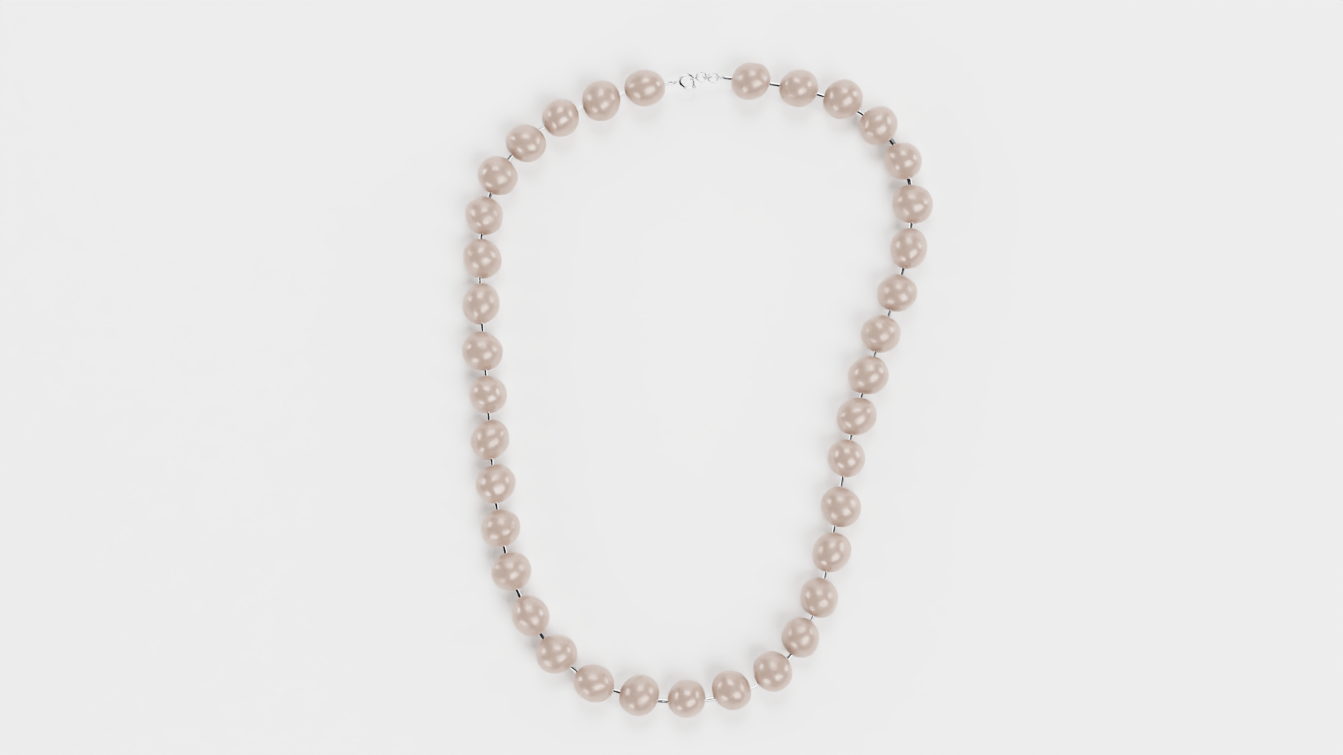 3D Pearl Necklace - TurboSquid 1490004