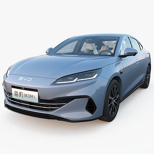 2026 BYD Seal06 DM-i with interior 3D model