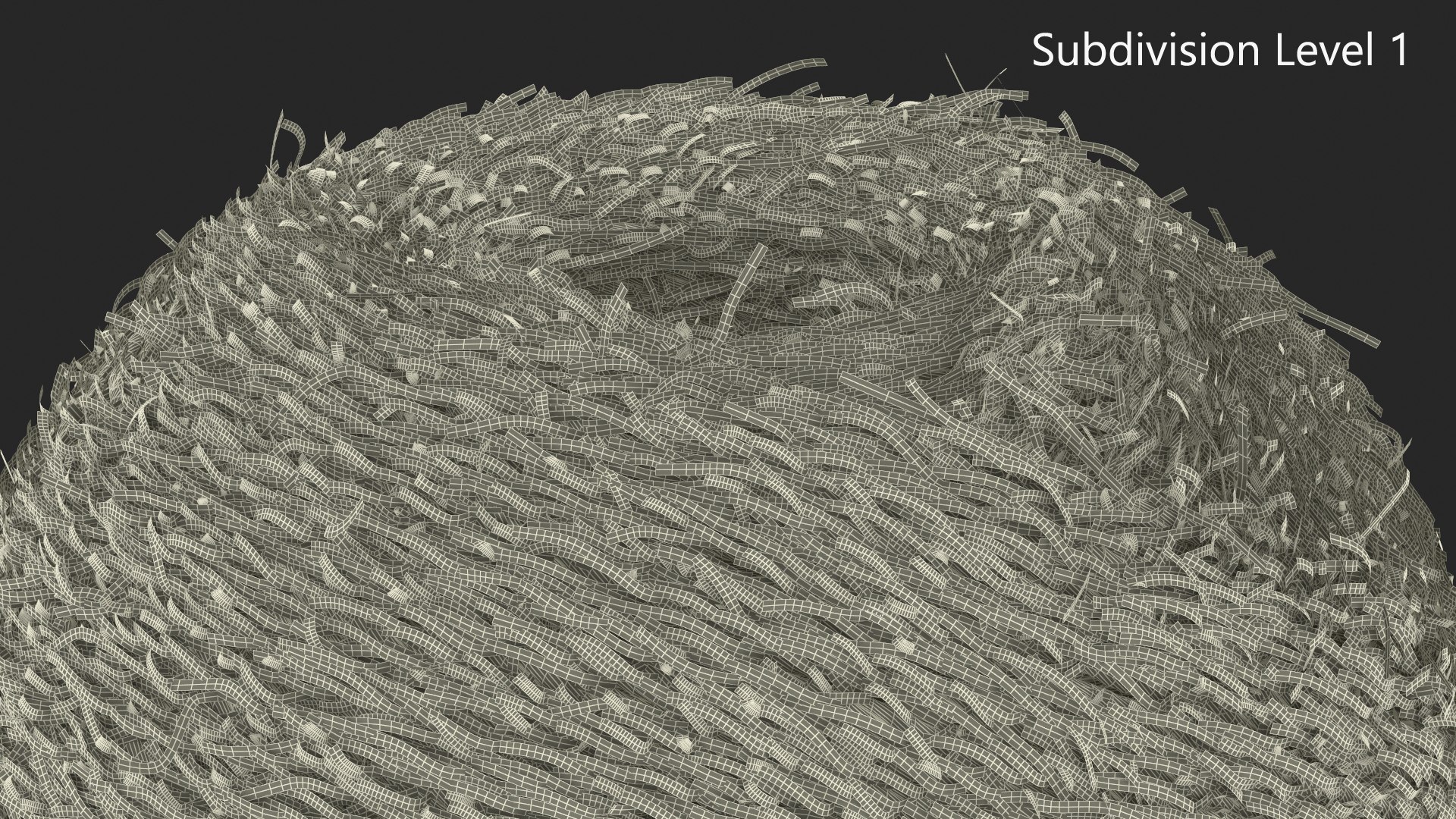 3D Skein Of Twisted Jute Twine With Unwound Thread Model - TurboSquid ...
