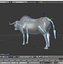 Low Poly Rigged Buffalo/Bull Taurus