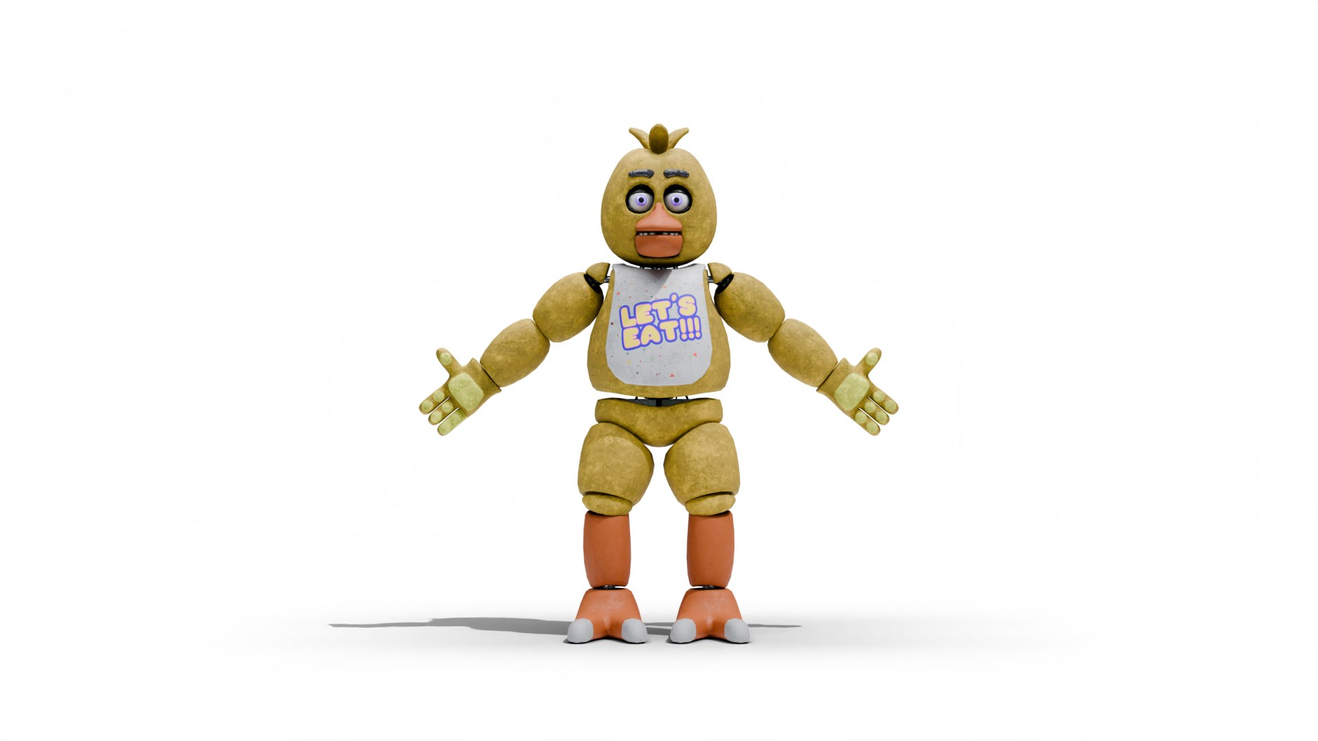 3D model Chica - FNaF1 https://p.turbosquid.com/ts-thumb/oX/eU3aOG/ic/3/png/1766088906/1920x1080/fit_q87/db894cb6f70b4f75976ff1aa94a036d6a4fb776b/3.jpg