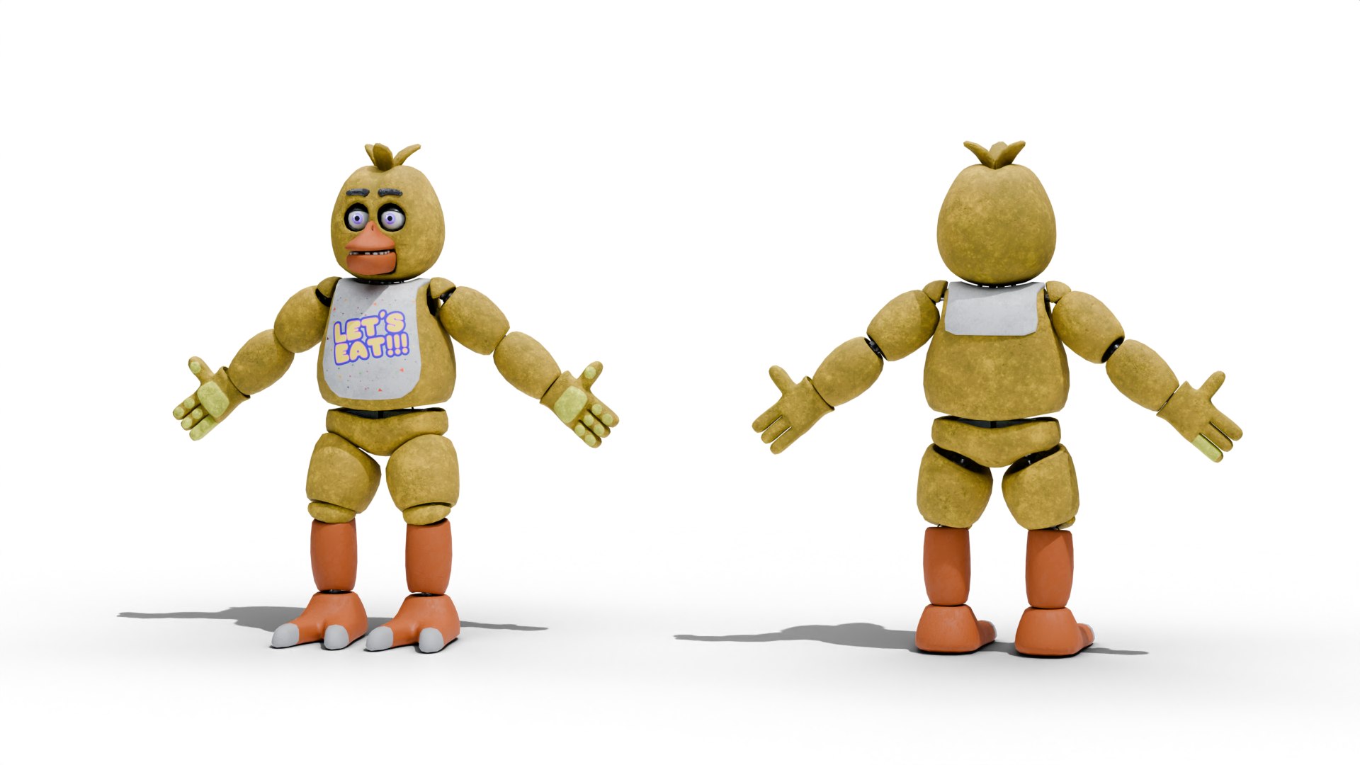 3D model Chica - FNaF1 https://p.turbosquid.com/ts-thumb/oX/eU3aOG/qA/10/png/1766088911/1920x1080/fit_q87/7055e6202dec1e4f3b368c482ac6534e78b40025/10.jpg