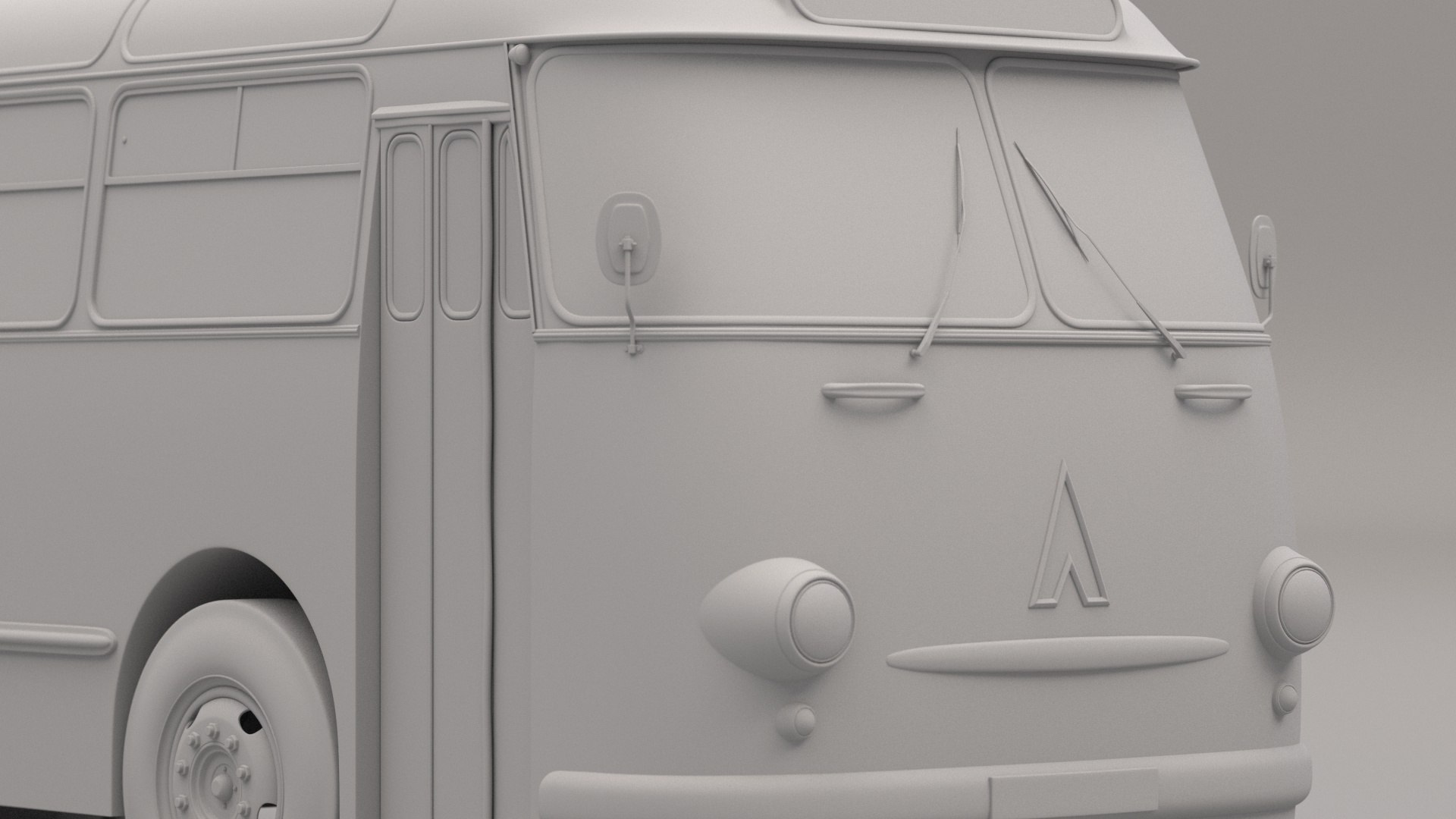 3D LAZ-695 Model - TurboSquid 1865252