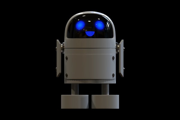 robot herbed 3d model