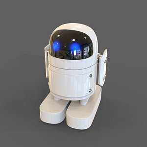 robot herbed 3d model