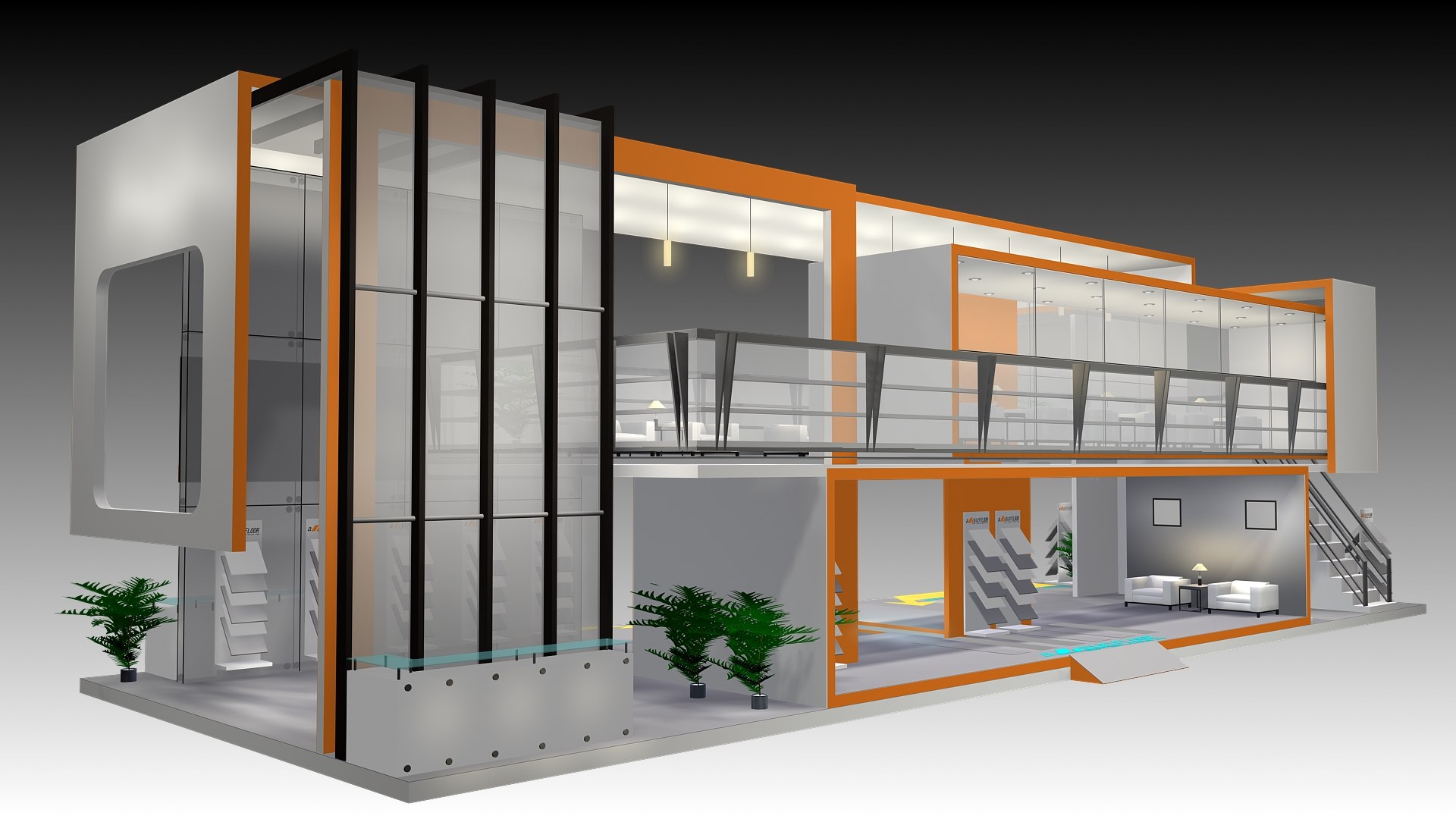 25 X 9 MEZZANINE EXHIBITION STAND DOUBLE DECKER 3D model https://p.turbosquid.com/ts-thumb/oX/mpLKNf/hP/4/jpg/1646467203/1920x1080/fit_q87/43aeff5ac6f8388242652db29b5c23aaf5d480db/4.jpg