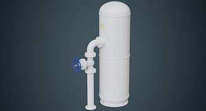 indoor gas storage contains model