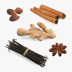 3D Spices Collection 3 model