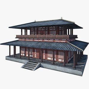 Chinese Palace Low Poly 9