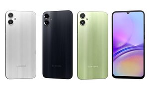 3D Samsung Galaxy A05 All Colors