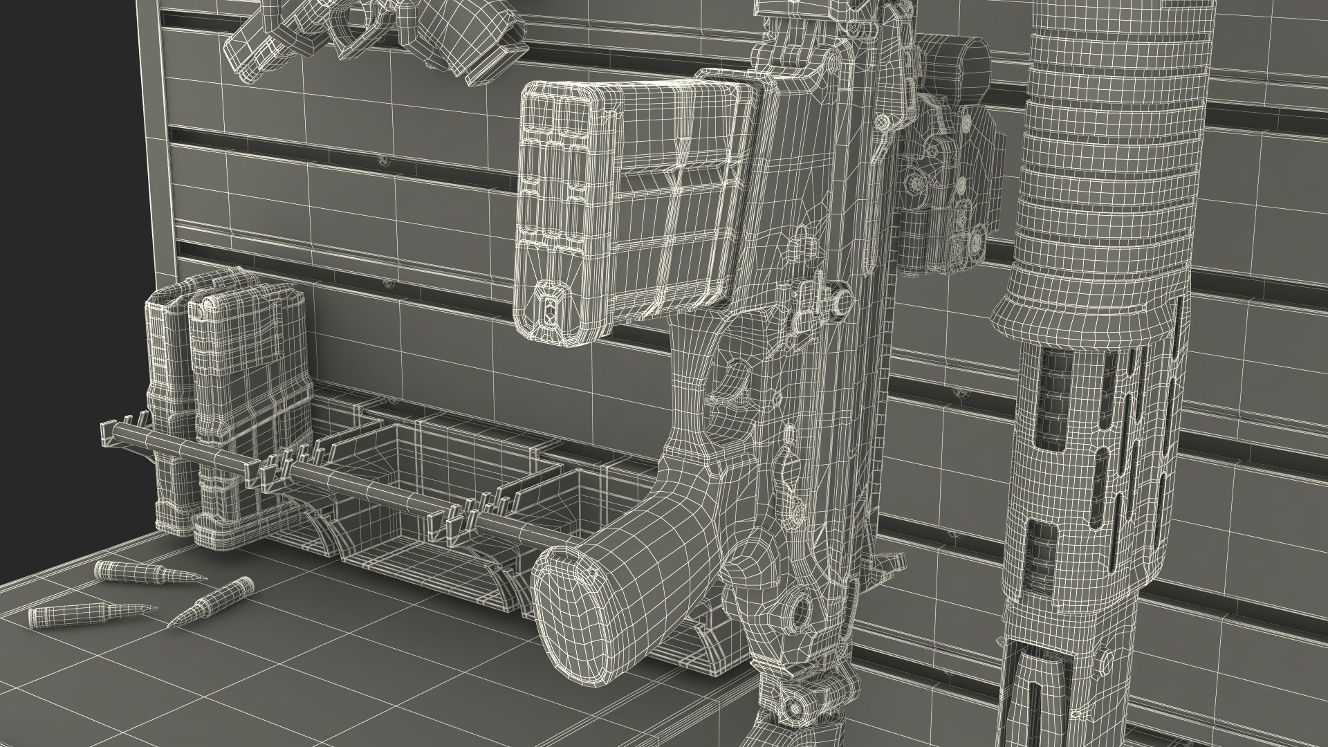 3D Gun Rack Gray with Weapons https://p.turbosquid.com/ts-thumb/oX/vAsSZb/Uu/gun_rack_gray_with_weapons_040/jpg/1756218148/1920x1080/fit_q87/eaddcd233ab89dab366d8540d7fe50a1e8257e1d/gun_rack_gray_with_weapons_040.jpg